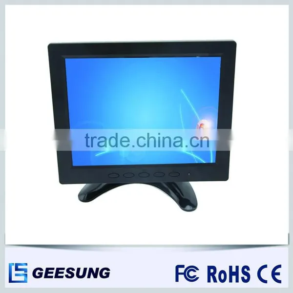 LCD monitor VGA 7 inch / lcd monitor with 12 v dc input for car monitor