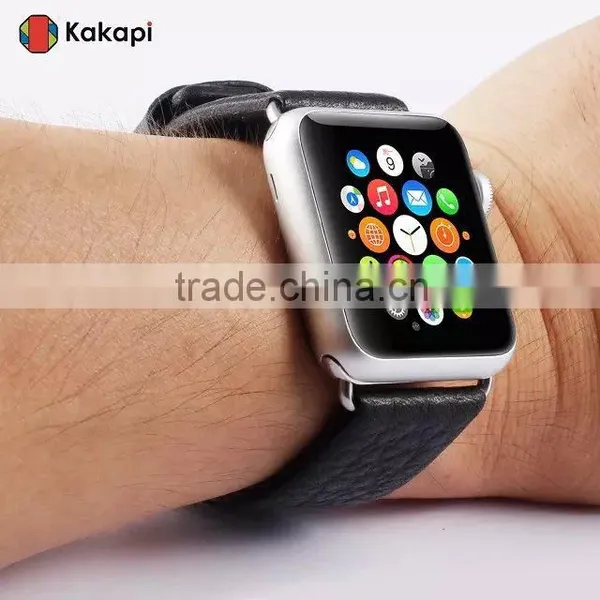 for Apple Watch Leather Band With Adapter ,Genuine Leather Band Strap for 42mm MT-3909 photo-6