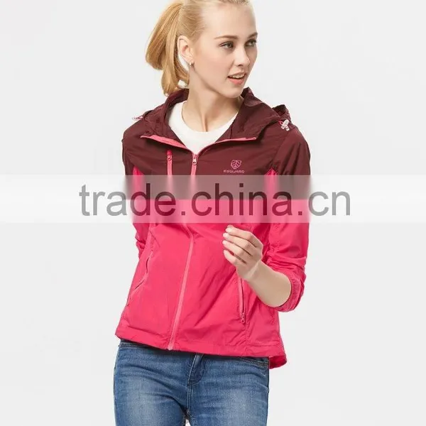 Female Spring Summer Breathable Anti Sunburn Jacket Outdoor Sport Wear photo-5