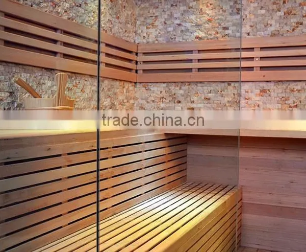 Factory Price Indoor Wooden Sauna Room photo-3