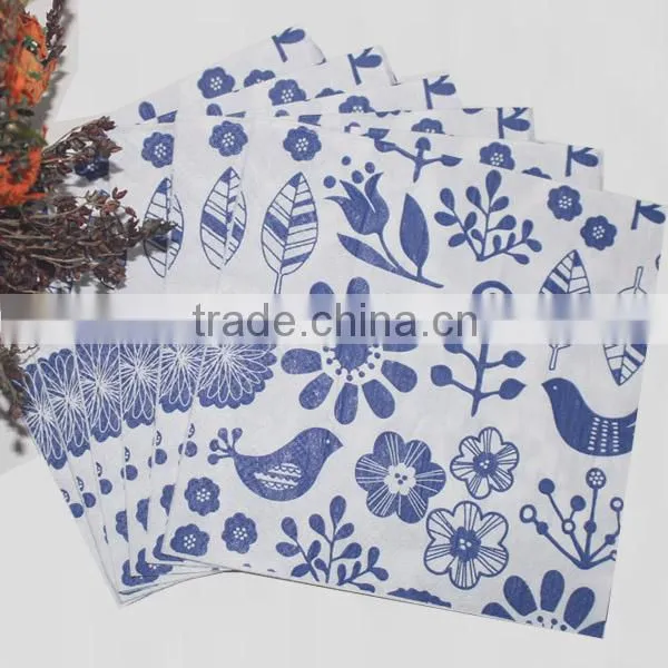 Custom Made Colorful Paper Cocktail Napkins photo-6