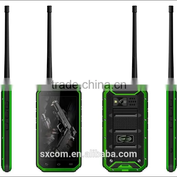 Three Anti China Mobile Phone With Walkie-talkie Waterproof Shockproof Dustproof GPS Android 4.4.2 Ip67 photo-4