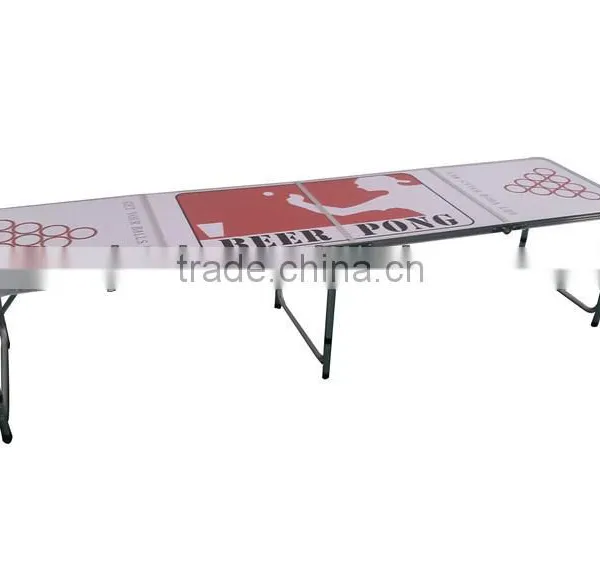 8ft Folding Beer Pong Table / A Customized Beer Pong Table / 8ft Folding Table photo-4