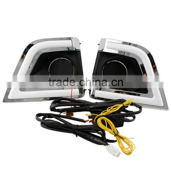 New Arrived! 2014-2015 TOYOTA COROLLA GUIDE LIGHT LED DAYTIME RUNNING LIGHT LED DRL FOR COROLLA FOG LAMP WITH TURN SIGNAL photo-4