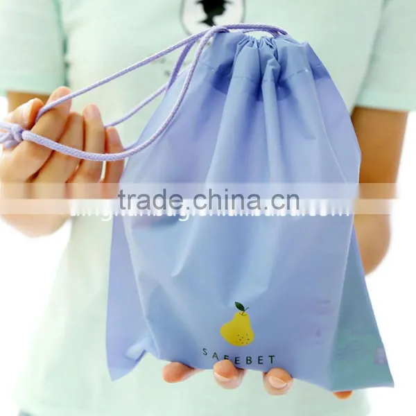 2015 Fashion Wholesale pp Woven Drawstring Bag, String Bag With Logo in Custom photo-4