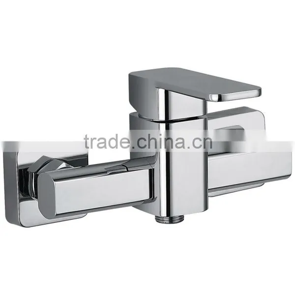 High Quality Square Brass Bath Faucet, Polish and Chrome Finish, Best Sell Square Series Faucet Quality Choice photo-6