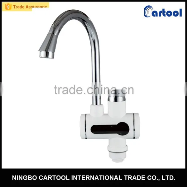 Kitchen LED Red Digital Display Fast Heating Electric Faucet Water Heater Taps photo-2