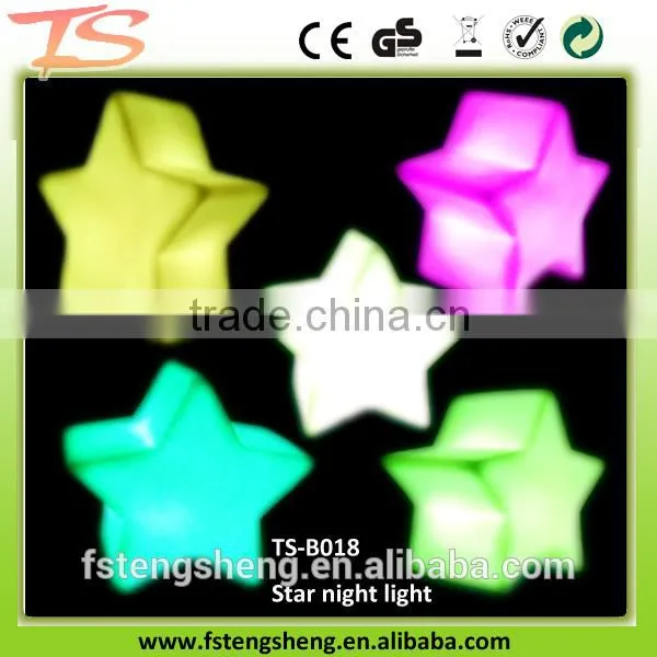 7 Color Changing LED Supply Star Baby Mood Lamp Night Light Baterry Operated photo-3