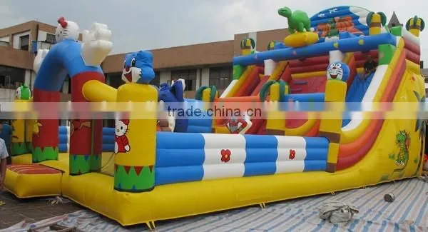Cartoon Fun City Giant Inflatable Kids Playground Equipment for Sale Quality Choice photo-3