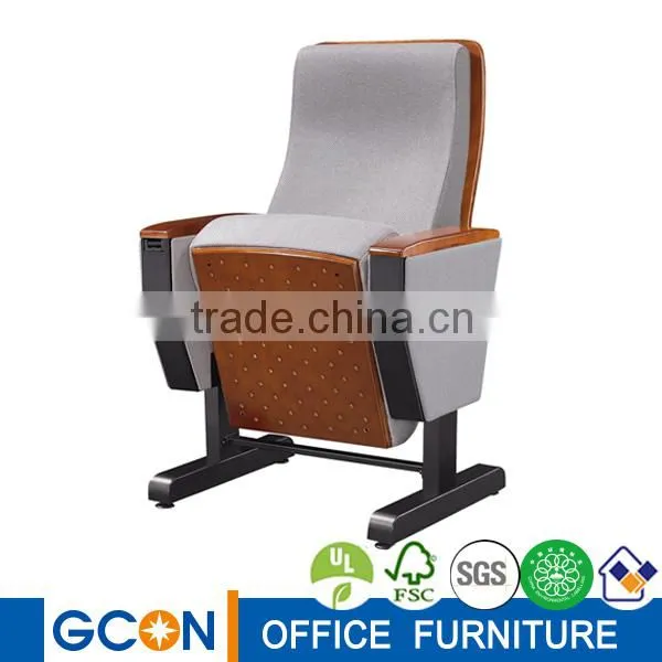 Comfortable Fabric Folding Auditorium Chair/ Theater Chair/Cinema Chair photo-4