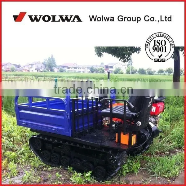 High Performance Diesel Crawler Site Dumper With Load 1000kg