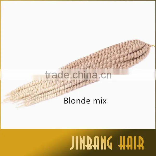 New Premium Synthetic Hair Extension Ombre Color 2x Havana Mambo Twist Crochet Braid Hair photo-5
