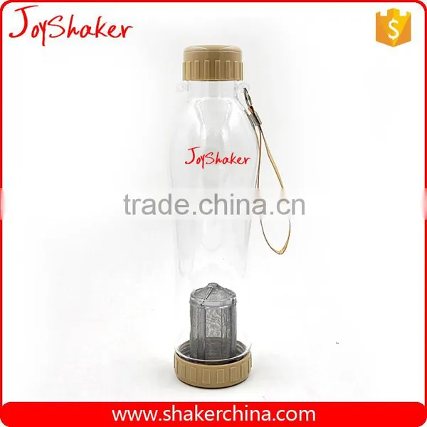 Custom 700ML Tea Water Bottle With Tea Infuser With Net Sleeve