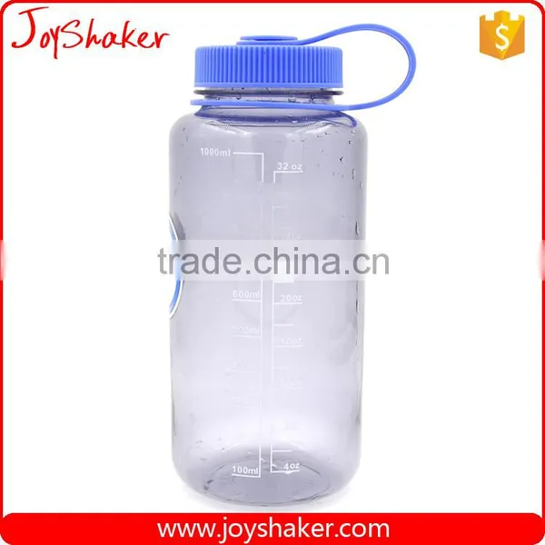 Translucent Black Portable Tritan Water Bottle BPA Free From JoyShaker,32-Ounce photo-2
