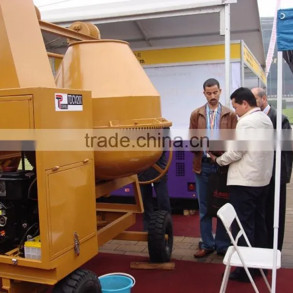 Containerized Export Algeria Market Diesel Cement Mixer photo-4