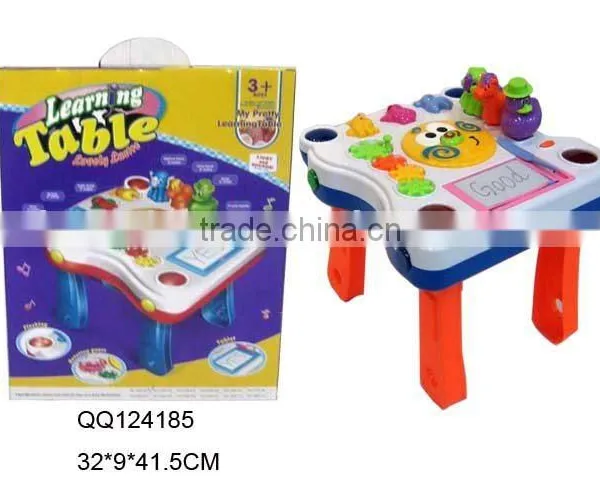 Baby learning table sound with music