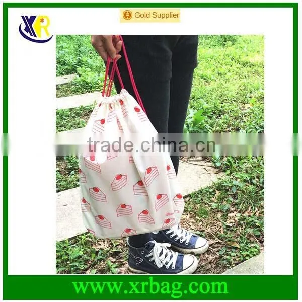 Custom Drawstring Backpack School Bags With Straps for Kids photo-2