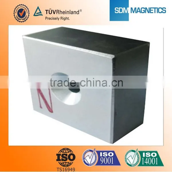 Super Strong Circulator Magnet With Screw Hole N50 photo-3