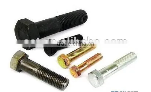 Hex Bolts Nuts Fasteners DIN933 DIN931 Low Carbon Steel 4.8 6.8 8.8,, 15 photo-4