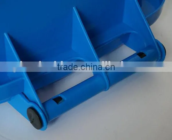 50L Outdoor Plastic PP 13 Gallon Trash Can With Wheels photo-6