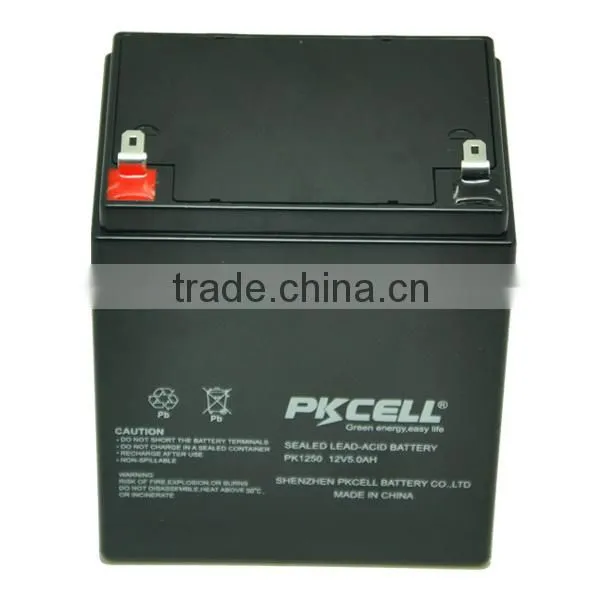 Factory Supply Rechargeable Lead Acid UPS Battery 12V 5Ah For Motorcycle photo-3