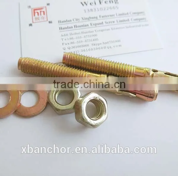 Din934 4.8grade Nut M16 With Zinc Palted Fastener Made in Hebei Handan photo-6
