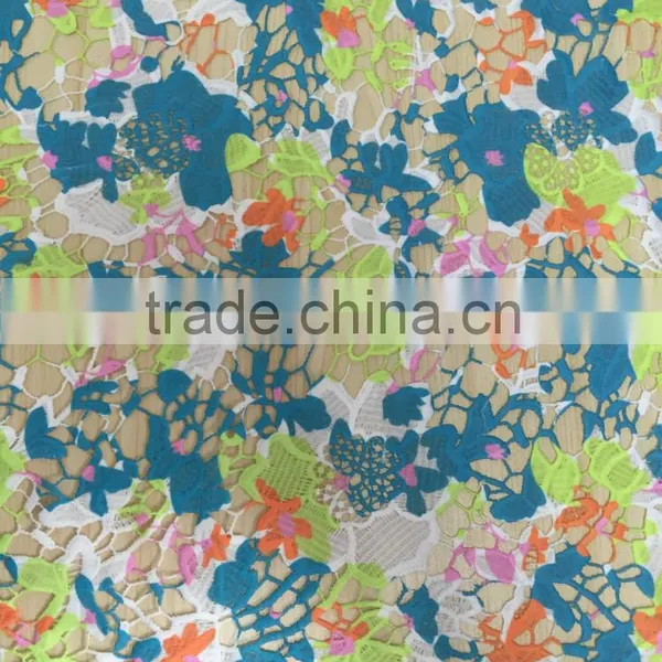 100% Cotton Water Soluble Embroidery photo-2