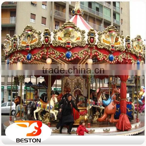 Shopping Mall Indoor Children Amusement Equipment Carousel Rides for Sale photo-6