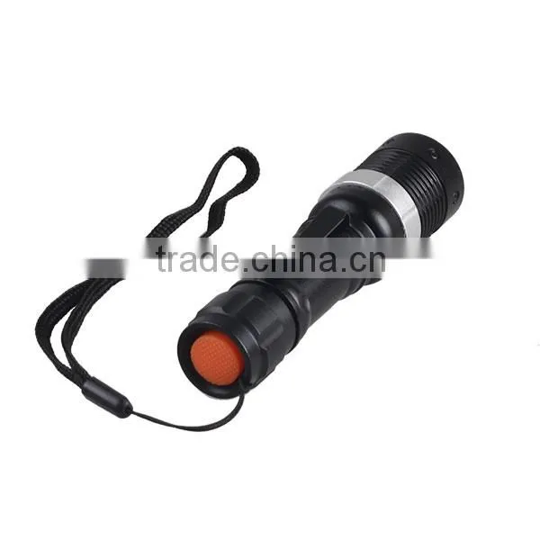 Mini 3Watt Q5 LED Torch Flashlight Zoom AA Small Flash Light photo-3