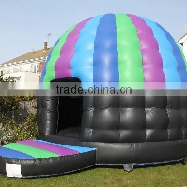 Inflatable Disco Dome Bounce Castle Bouncer Round Disco House Quality Choice photo-2