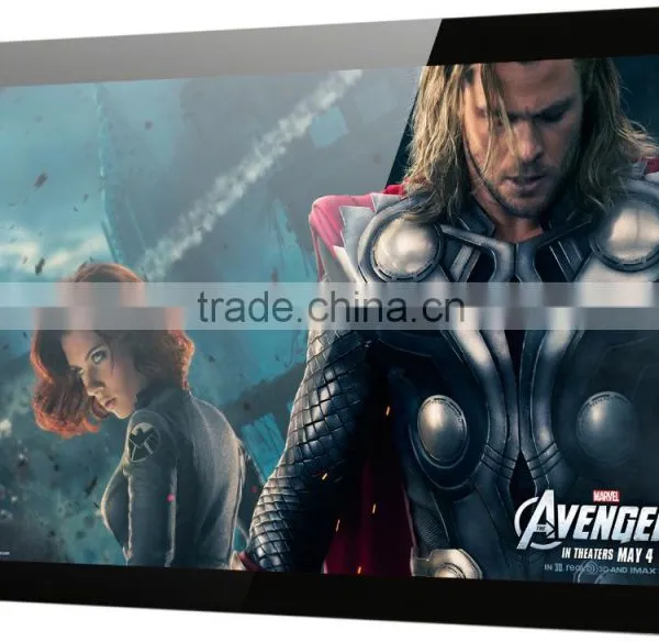 Classic 49'' Inch 1920*1080 HD Wifi 3G Wall Mounted LCD Display With VGA,HDMI,DVI