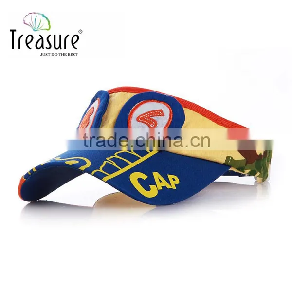 Custom Hot Selling Cartoon Lovely Animal Baby Visor Hat With Cheap Price photo-4