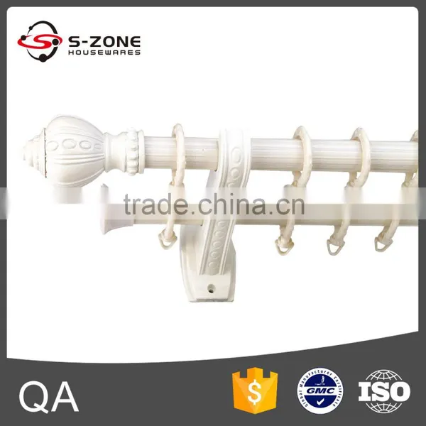 Hot Sale Aluminum Window Curtain Rods With Bay Window Curtain Rods photo-3