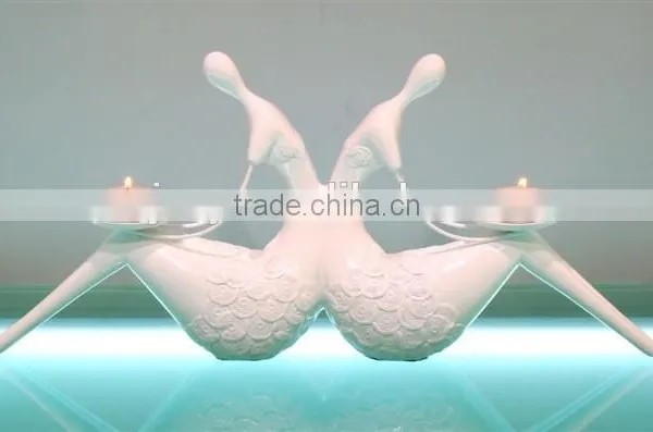 Black, Red and White Candle Holder Wholesale photo-3