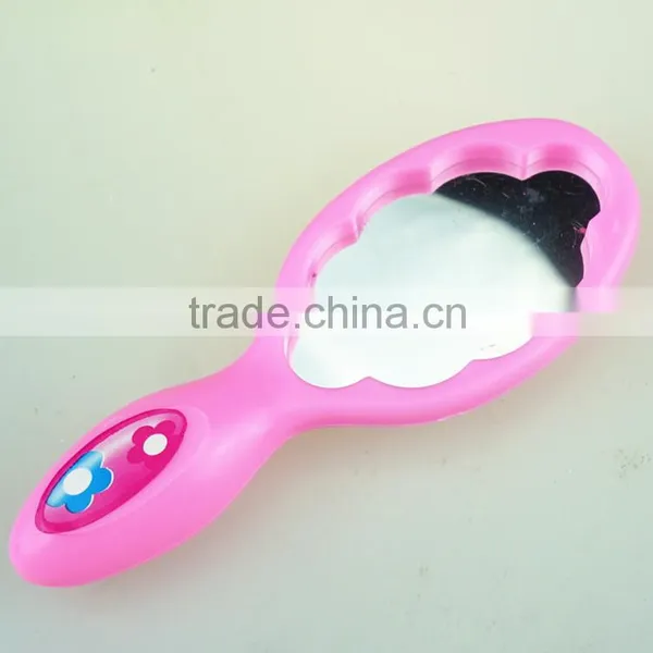 Three Sets- Hair Combs, Mirror Pink Hair Toiletry for Kids, Hair Brush photo-3