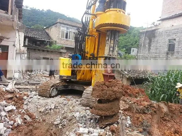 DFR-520 Full Hydraulic Ground Screw Pile Driving Machine photo-6