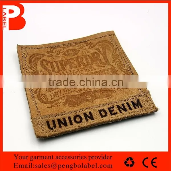 China Supplier Hot Sale Brown Leather Patch for Halloween Costumes photo-2