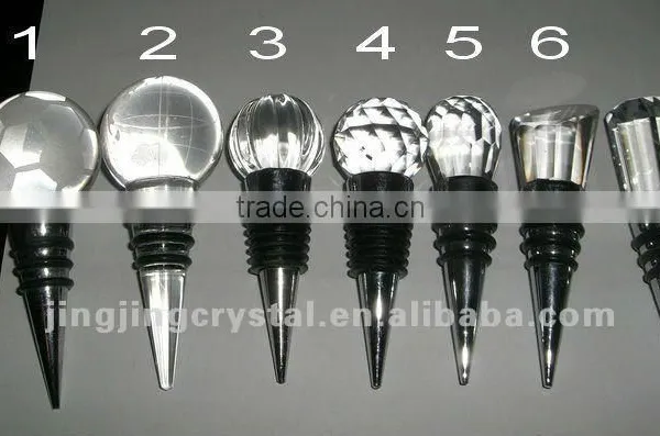 Wholesale Small Clear Crystal Star Shaped Wine Bottle Stopper for Promotion Gifts photo-3