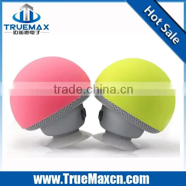 2016 Top Selling Fashion Gift Mini Portable Mushrooms Sucker Speakers Waterproof Wireless Bluetooth Speaker For Cellphone photo-5