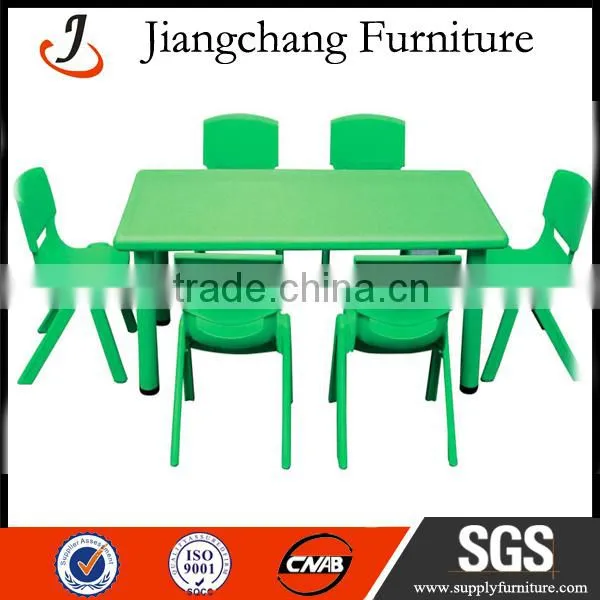School Plastic Childrens Plastic Table And Chairs Set JC -ZYS02