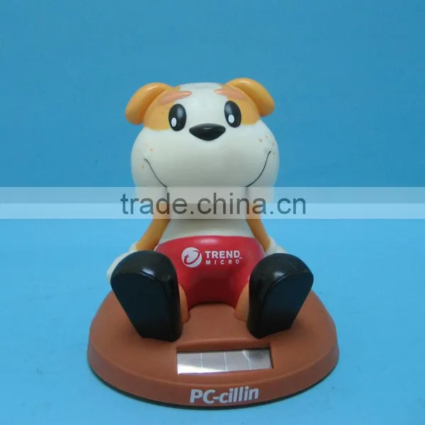 Plastic Solar Toy for Car Decoration