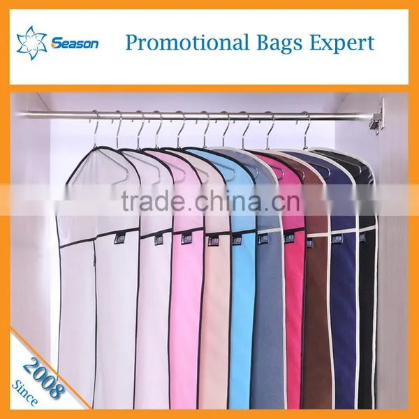 2016 Wholesale Custom Design Print Non Woven Suit Cover Bag