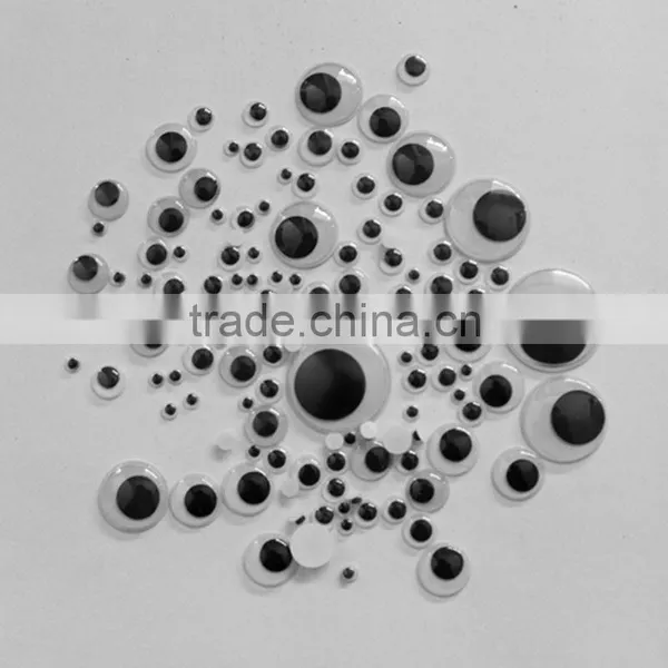 YIWU YIPAI Plastic Circle Colorful Moving Eyes Googly Eyes for Toy photo-5