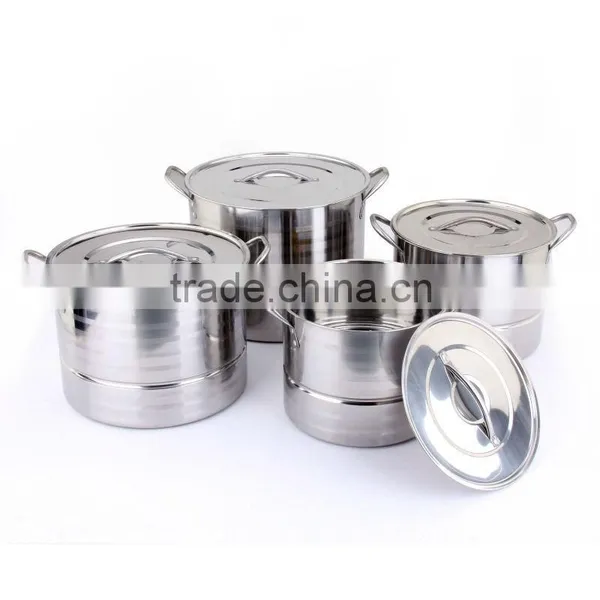 Stainless Steel 8 Pcs Cookware Stockpot