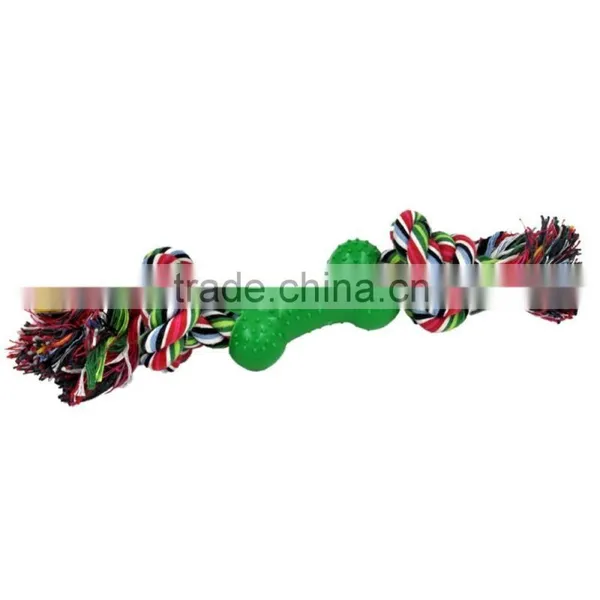 Dog Chew Toys, Rope Toy With Dog Bone