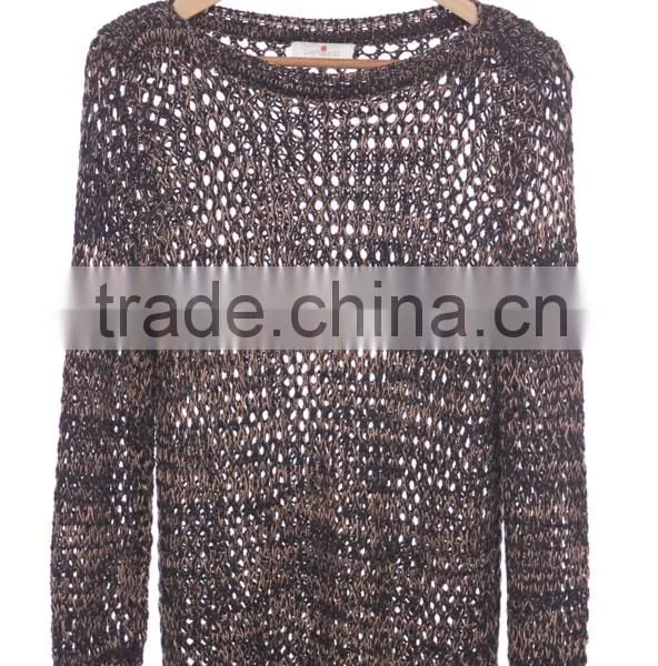 Boat Neck Knitted Jumper