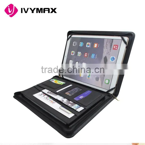 Luxury Wallet Leather Case for IPad Pro PU Leather Tablet Case photo-3