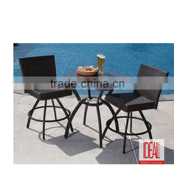 Manufacturer Wholesale Garden Dining Set Cast Aluminum Garden Furniture/bronze Metal Dining Set photo-3