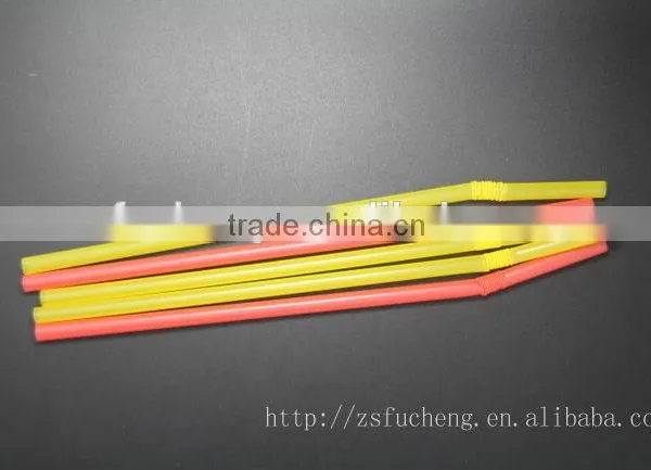 Wholesale Disposable Eco-friendly Adjustable Plastic Colorful Drinking Straw photo-3