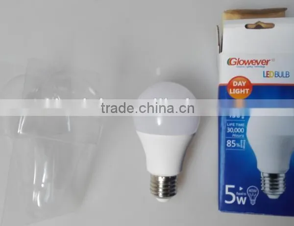 7W SMD E27 High Bright Plastic Light LED Bulb Light photo-3